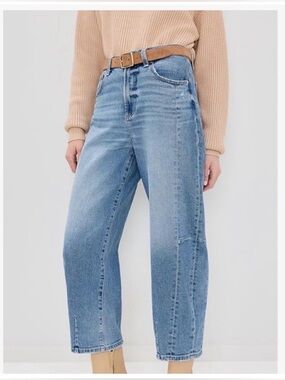Pistol Eli High-Rise Barrel Leg Jeans